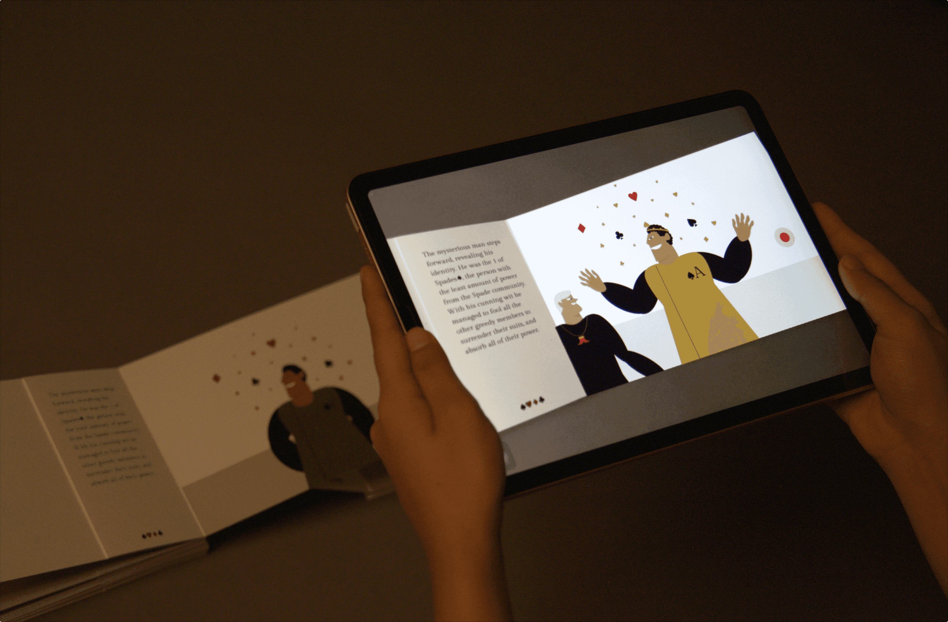 Using AR technology for immersive storytelling